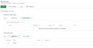 An event tag is an option available in campaign manager 360. Advertisers can track impressions and clicks on third party platforms by implementing third party impression and click trackers on event tags.
