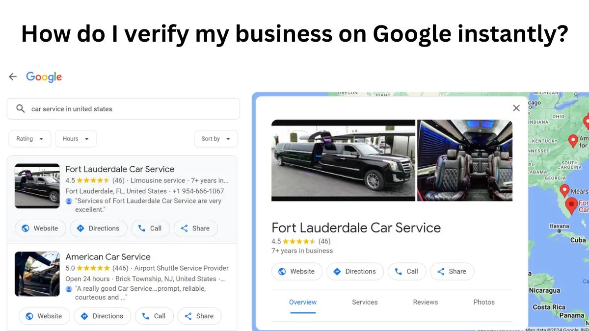 How do I verify my business on Google instantly?